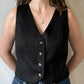 Bowie Vest | Black