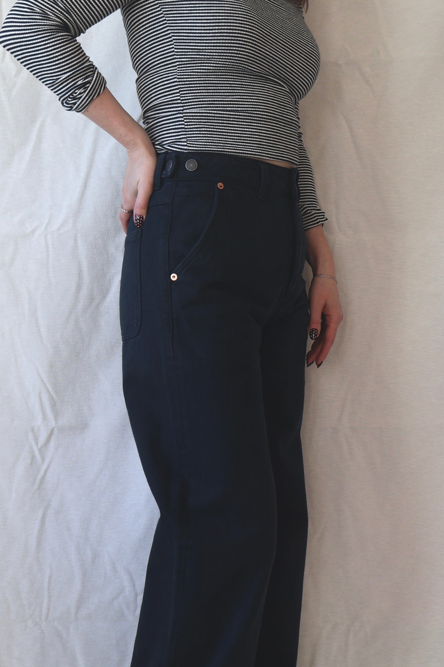 Archie Adjustable Pants | Indigo