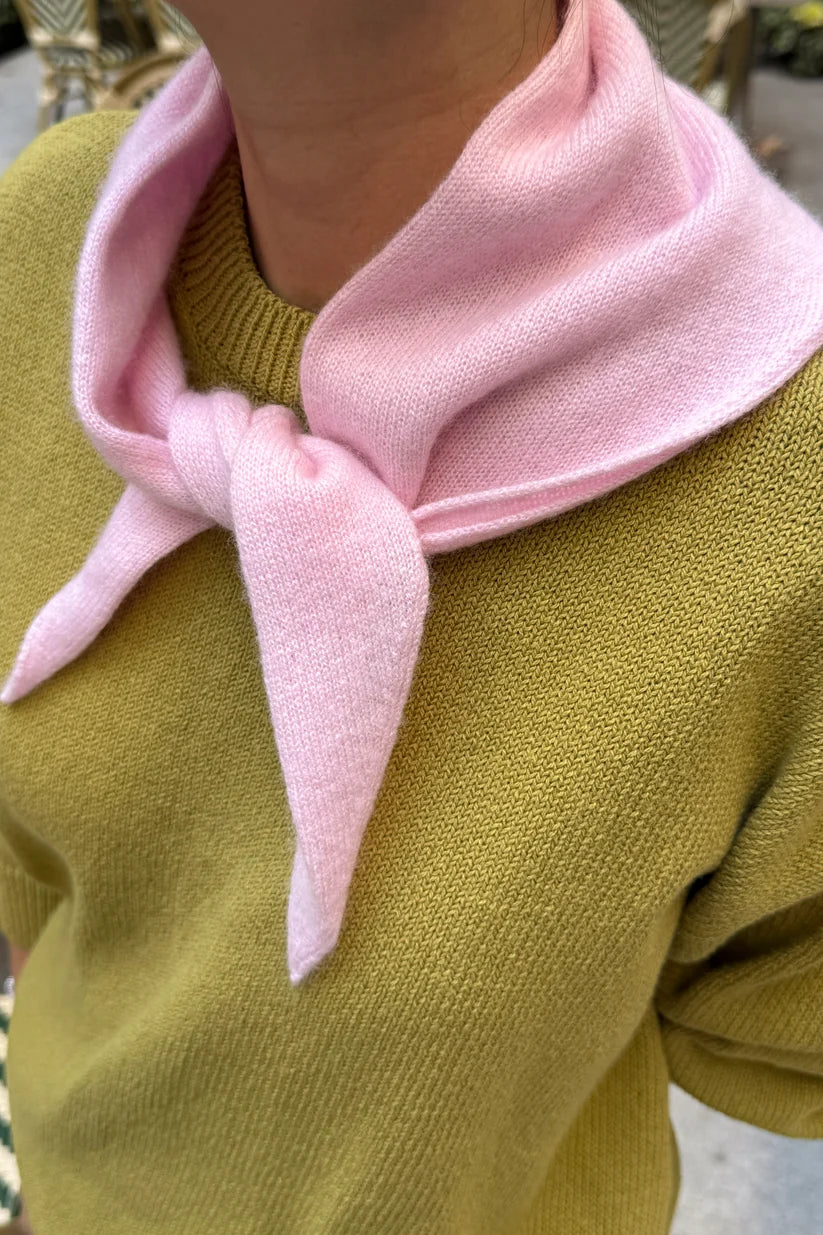 Cashmere Bandana | Baby Pink