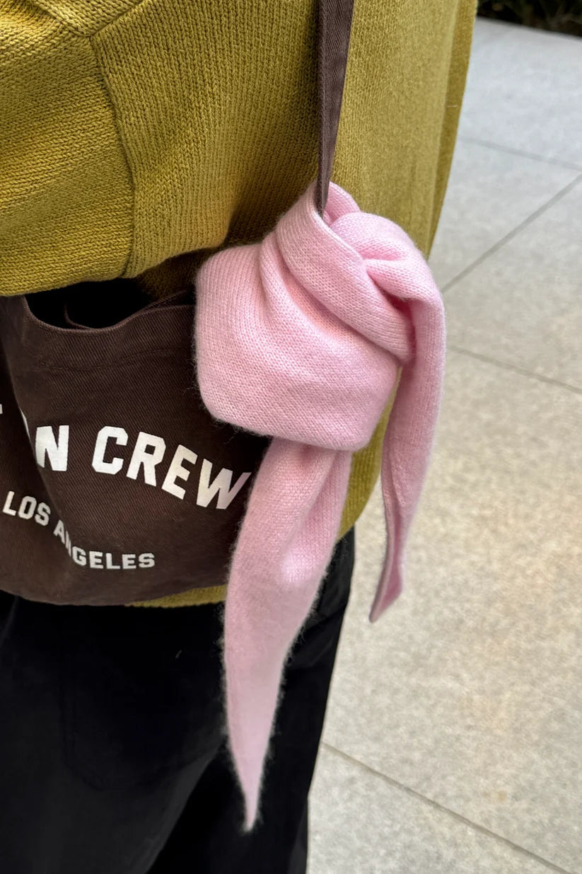 Cashmere Bandana | Baby Pink