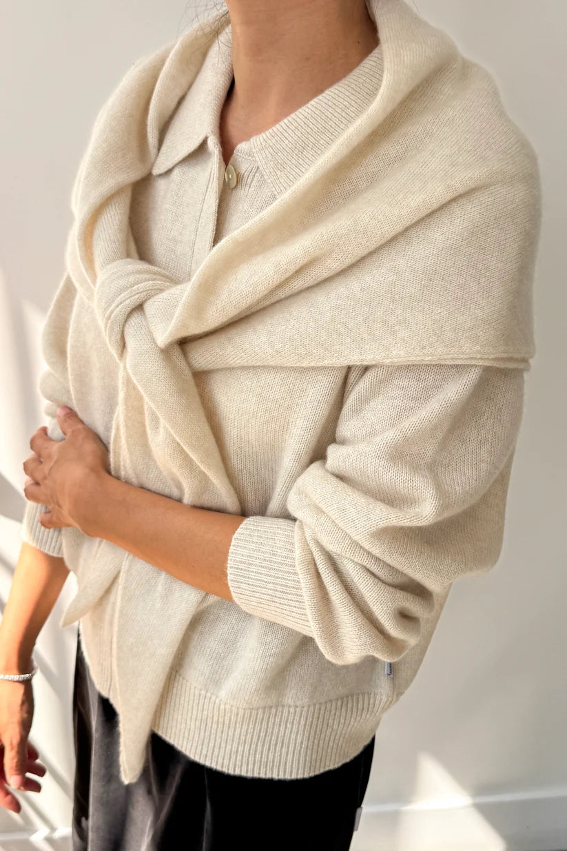 Cashmere Shawl | Oatmeal
