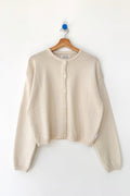Cotton Leila Cardigan | Natural