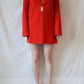 Paloma Reversible Mini Dress  | Cherry Red