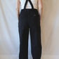 Stevie Relaxed Overalls | Black Sand