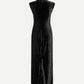 Sakalani Dress | Black Velvet