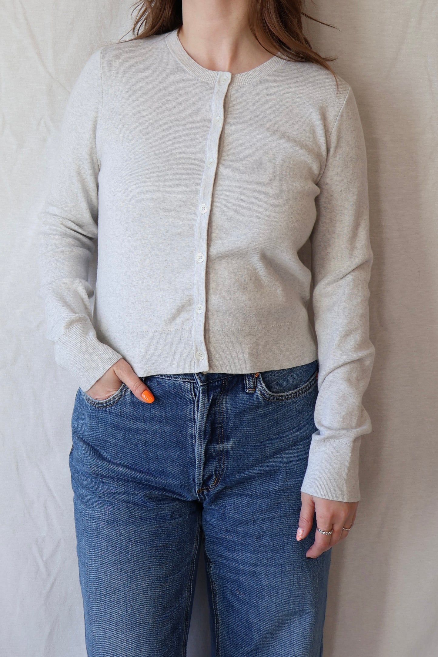 Flynn Cardigan | Grey Marle
