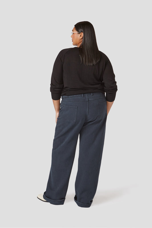 Archie Adjustable Pants | Indigo