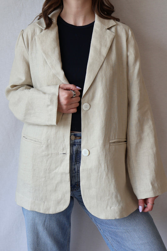 Parker Blazer | Oatmeal