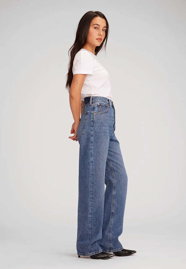 Jett High Rise Arched Leg | Gold Rush
