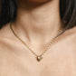 Heart Toggle Necklace | Gold