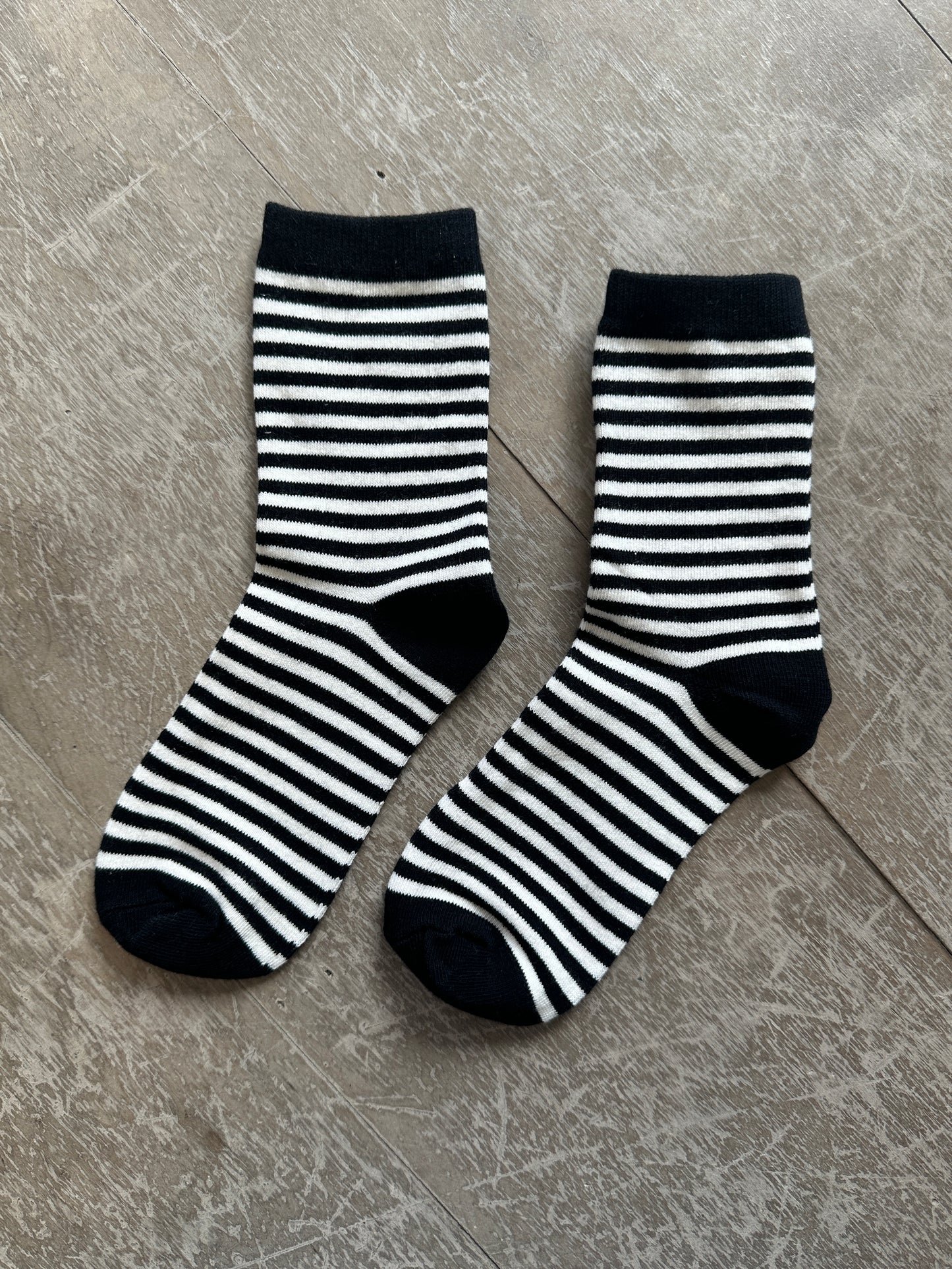 Zebra Stripe Socks