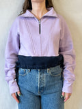Jaro Cropped Sweatshirt | Lilac