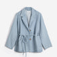 Denim Blazer | Light Blue
