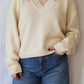 Addie V-Neck Sweater | Sugar