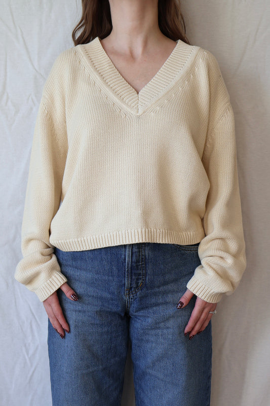 Addie V-Neck Sweater | Sugar