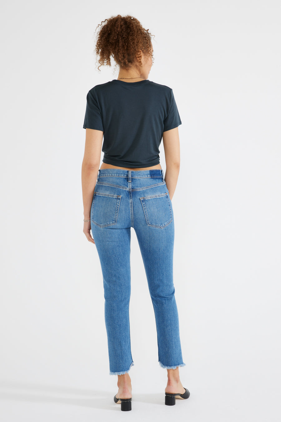 Scarlett Mid-Rise Slim | Midnight Frost