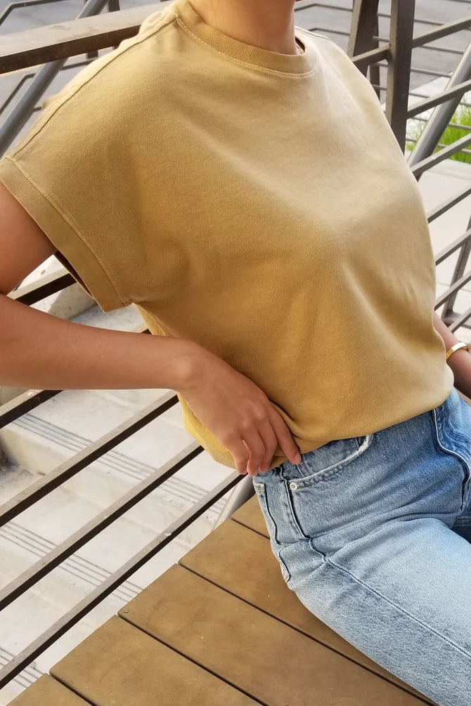 Ease Tee | Butterscotch