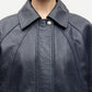 Sanula Leather Bomber | Asphalt
