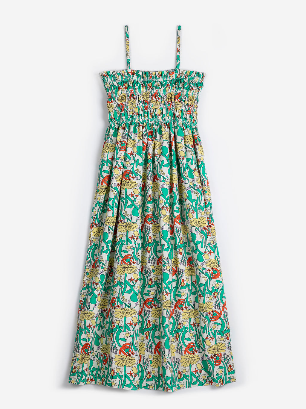Herbalist Gathered Bustier Dress | Off White