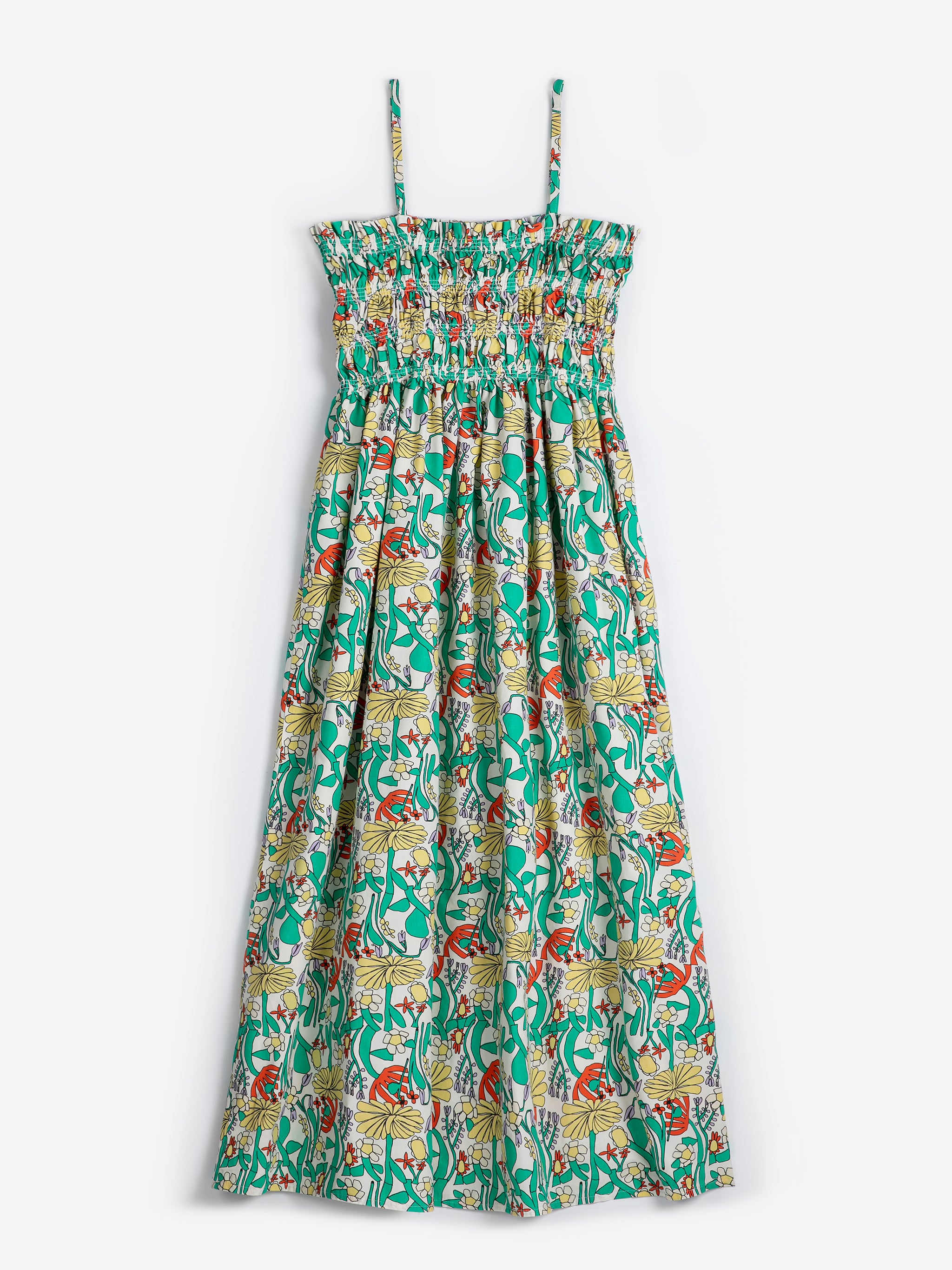 Herbalist Gathered Bustier Dress | Off White