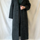 Wool Blend Maxi Coat | Dark Grey