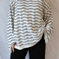 Odna Long Sleeve | Cream Wave