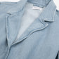 Denim Blazer | Light Blue