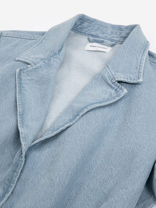 Denim Blazer | Light Blue