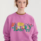 Herbalist Relaxed Sweatshirt | Purple