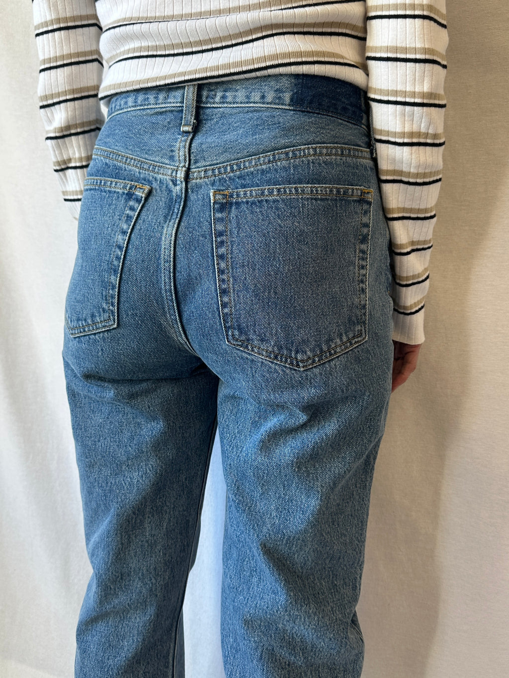 Leia High Rise Straight | Bluestone
