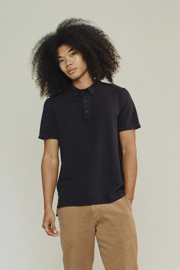 Fields Polo | Diesel Gray