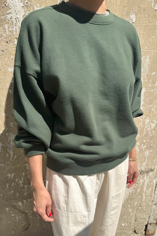 FRENCH TERRY CORE SWEATSHIRT | Cedar Green