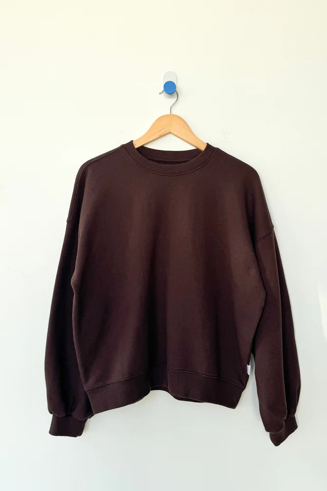 French Terry Core Sweatshirt | Cocoa Bean