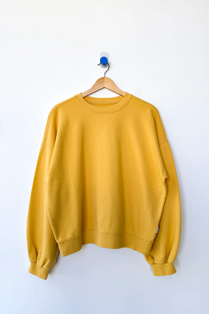 French Terry Core Sweatshirt | Deep Yellow