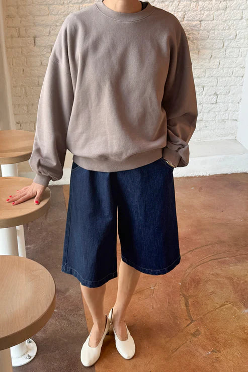 French Terry Core Sweatshirt | Mushroom