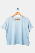 Vintage Fille Tee | Baby Blue