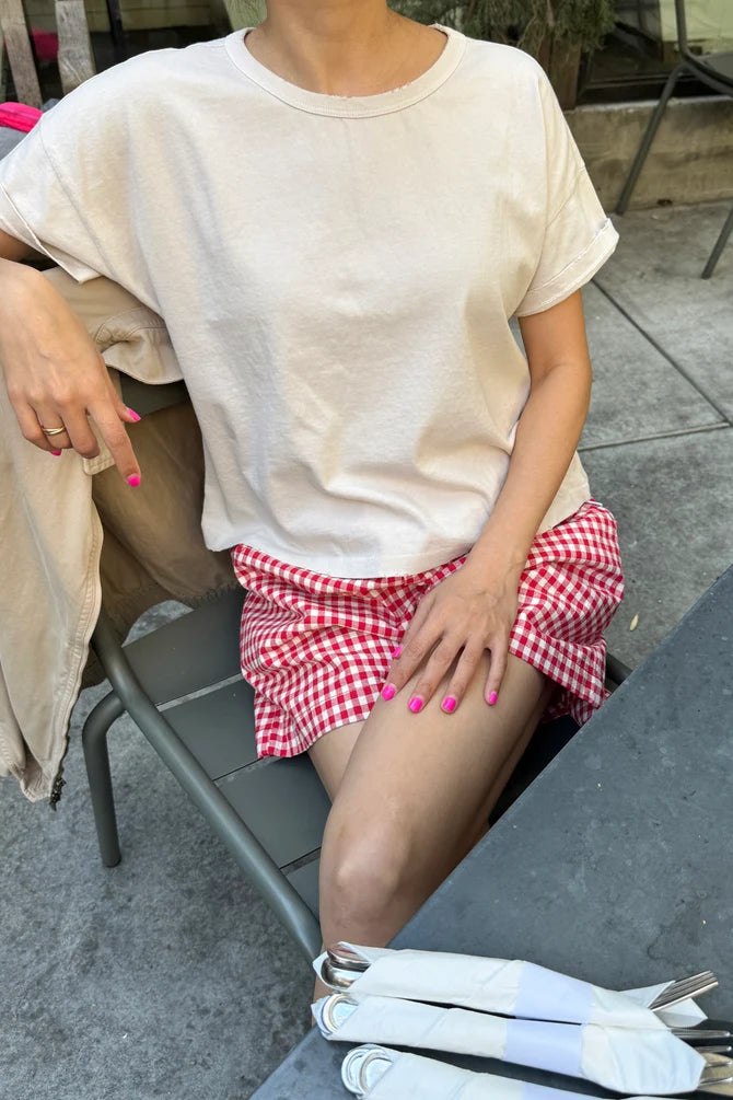 Vintage Fille Tee | Rice