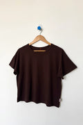 Vintage Fille Tee | Dark Cacao