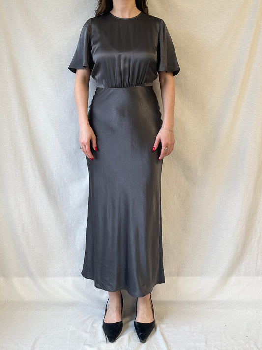 Salucinda Dress | Black Oyster