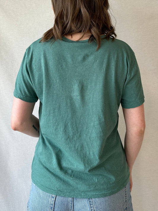 Zuma Scoop Neck Tee | Teal