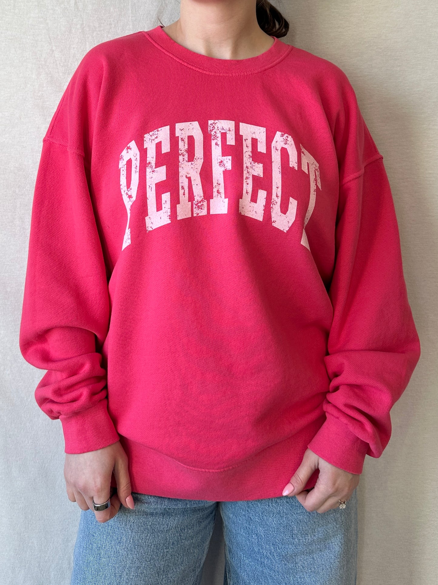 Perfect Sweatshirt | Pink Bloom