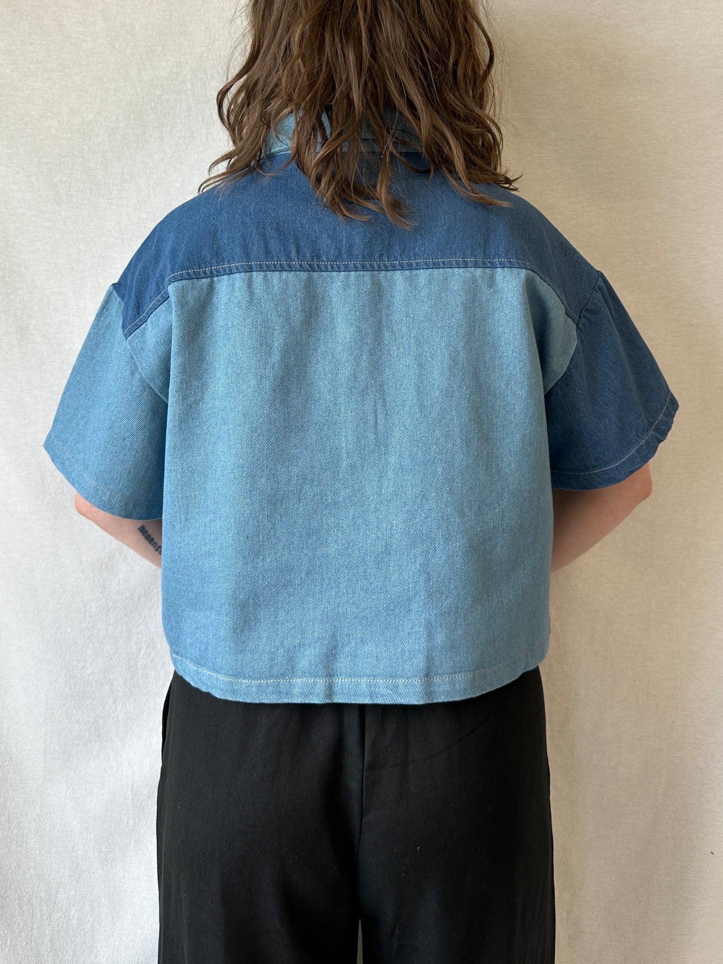 Lagos Shirt | Denim Patch