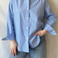 Denise Shirt | Blue Stripe