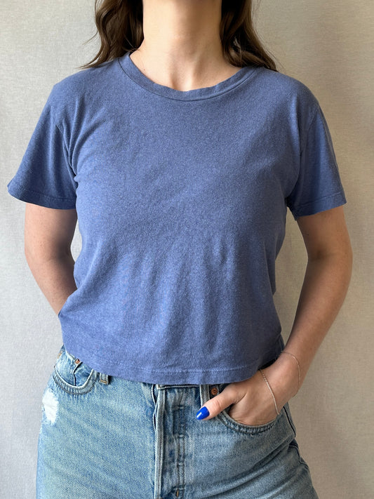 Cropped Lorel Tee | Wisteria