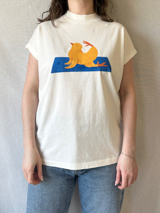 Yogui Volta Tee | White