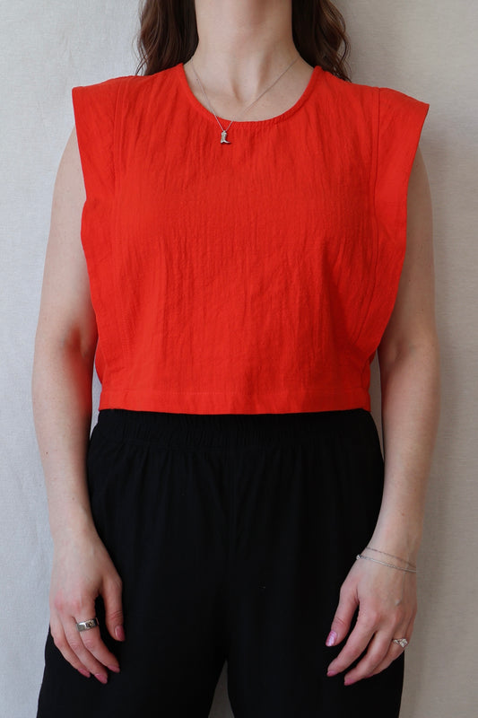 Ru Tank | Vermillion