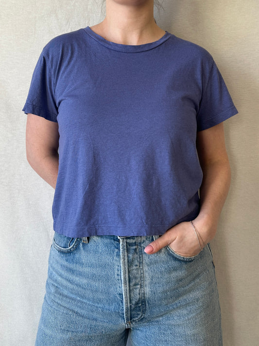 Cropped Ojai Tee | Wisteria