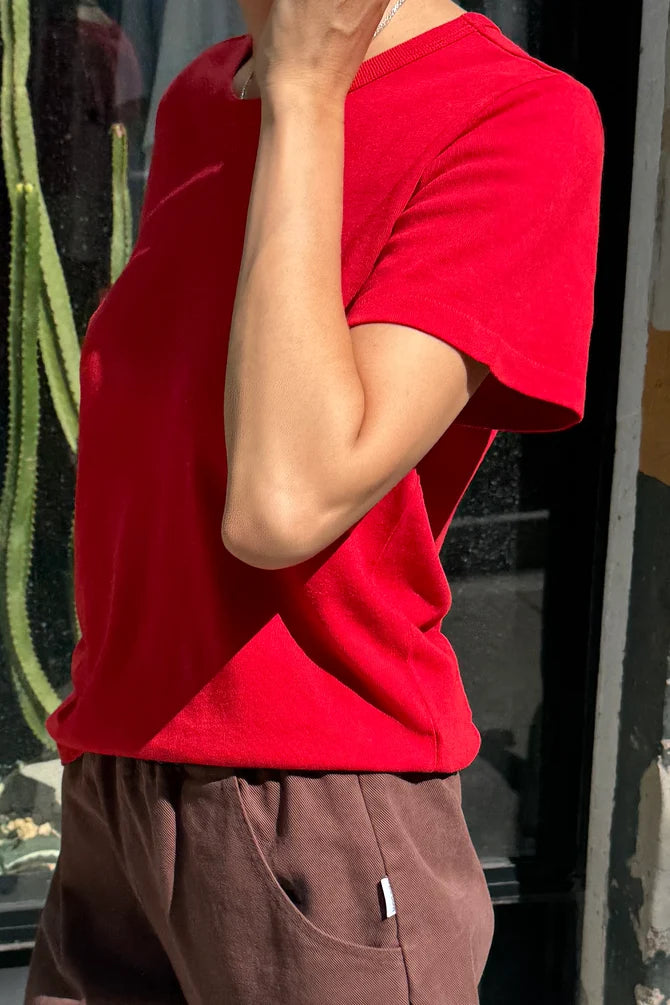 Go-To Tee | Chili | Premium Jersey