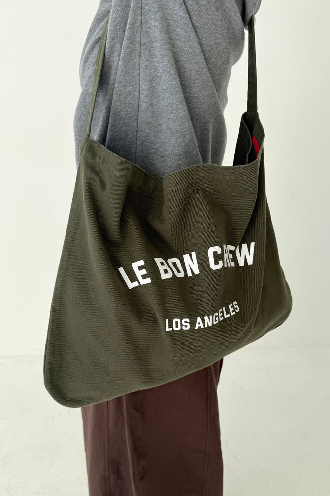 Le Bon Crew Happy Carry Bag | Olive
