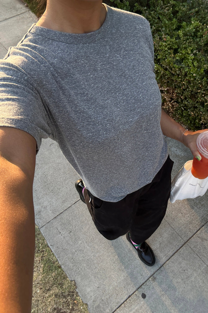 Her Tee | Heathered Gray